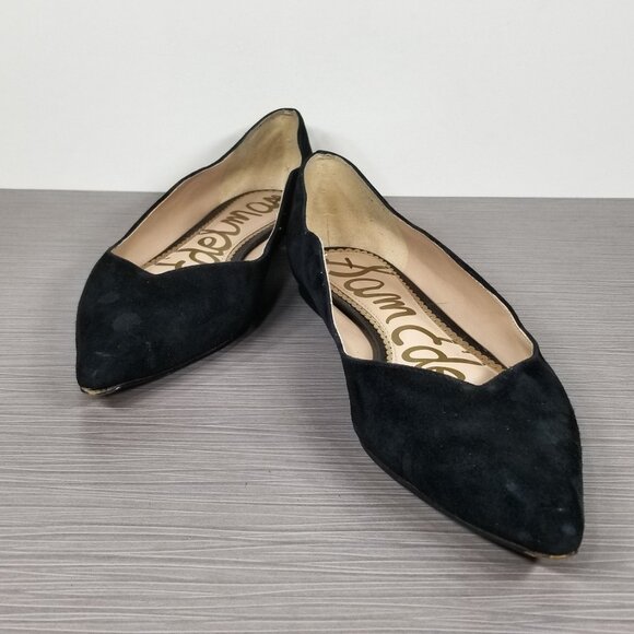 Sam Edelman Riza Flat, Black Suede, Womens Size 9.5 M - Picture 4 of 12
